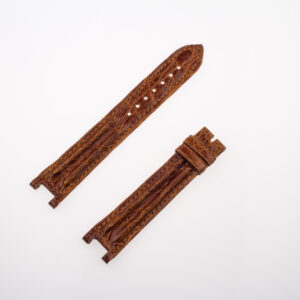 Cartier brown alligator leather strap (17 x 16mm)