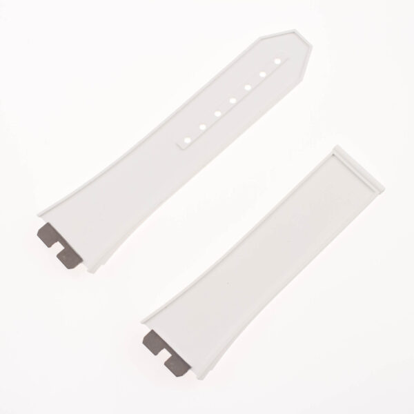 Hublot white rubber strap (27x22)