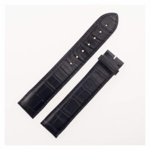 Cartier black alligator leather strap (18mm x 18mm)