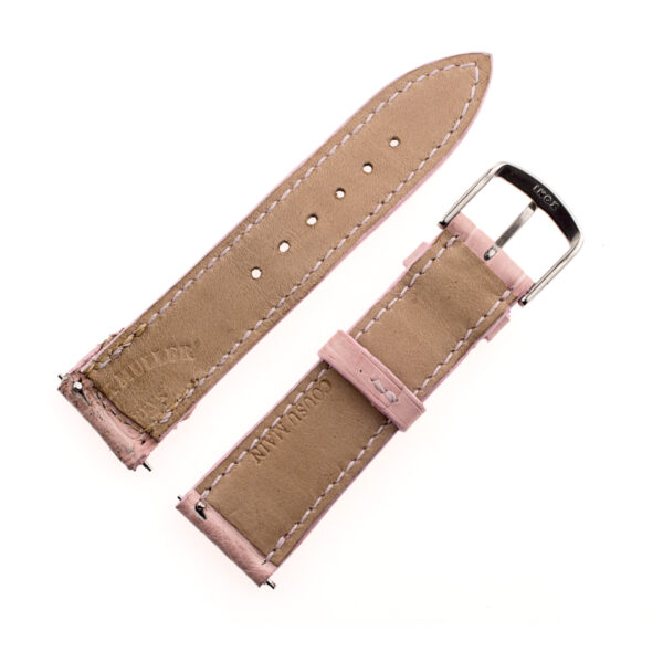 Franck Muller pink alligator leather strap (18mm x 17mm)