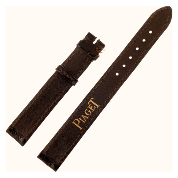 Piaget brown alligator strap (12.5mm x 11.5mm)