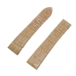 Chopard alligator tan strap (19m x 16m)