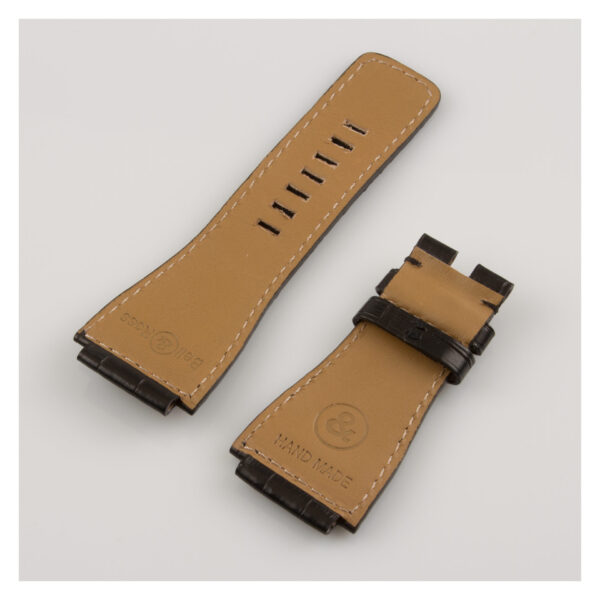 Bell & Ross black alligator strap (24x24)