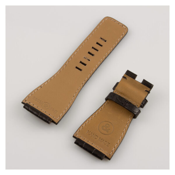 Bell & Ross black alligator strap (24x24).