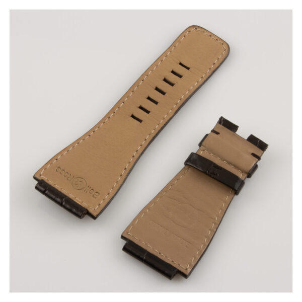 Bell & Ross black alligator strap (24x24)