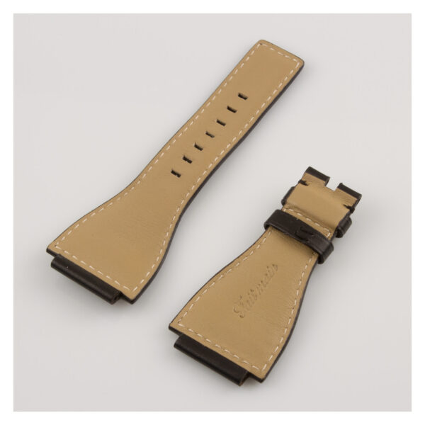 Bell & Ross black calf skin strap 24mm  x 20mm.