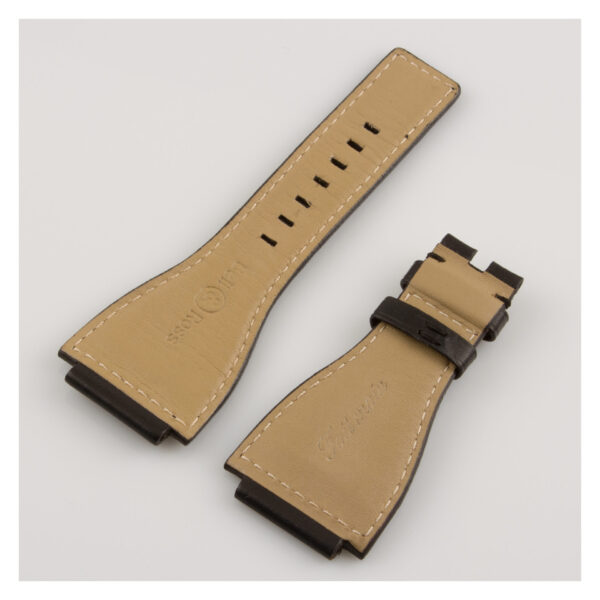 Bell & Ross black calf skin strap 24mm  x 20mm.