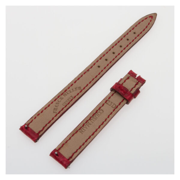 Franck Muller red alligator strap (11 x 9.5)