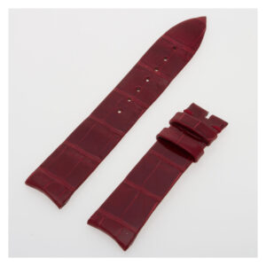 Franck Muller burgundy alligator strap (17 x 16)