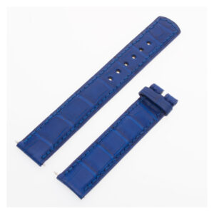 Bvlgari blue alligator strap (16 x 15.5)