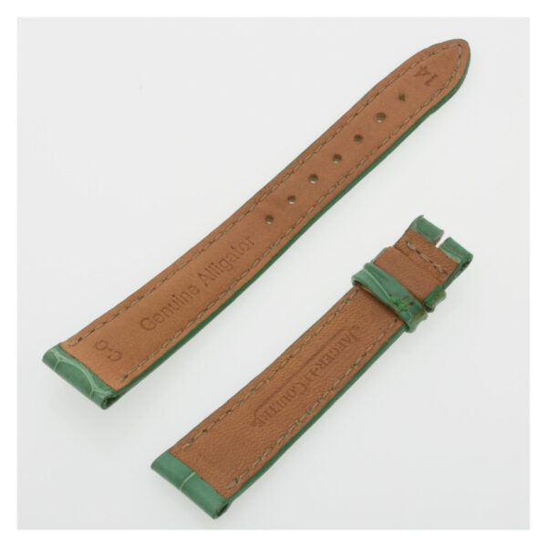 Jaeger-LeCoultre green alligator strap (14x12)