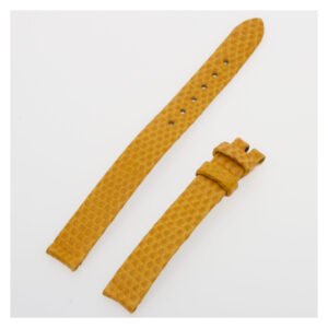 Piaget yellow lizard leather strap (10mm x 10mm)