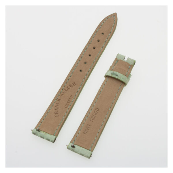 Franck Muller pastel green crocodile strap (14x12)