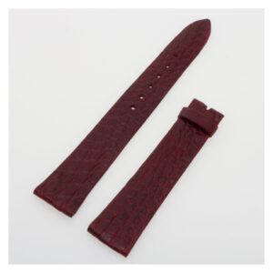 Audemars Piguet burgundy color crocodile strap (18 x 14)