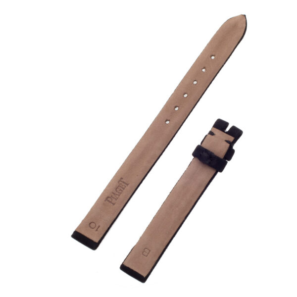 Piaget black satin strap (10mm x 10mm)