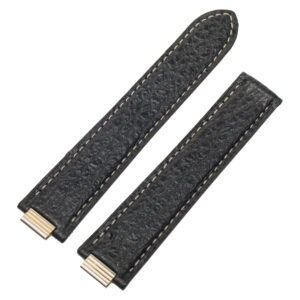 Cartier black crocodile strap (18mm x 16mm)