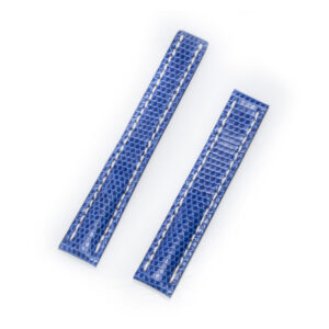 Breitling Blue Lizard strap for deployant buckle 15x14