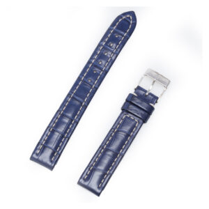 Breitling Navy Blue crocodille strap 15x14