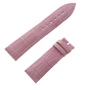 Piaget pink alligator strap (20mm x 18mm)