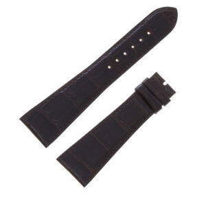 Patek Philippe glossy brown alligator strap (24mm x 18mm)