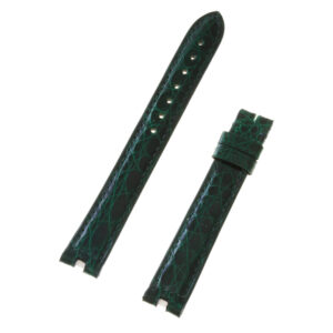 Cartier green crocodile strap (15x14)