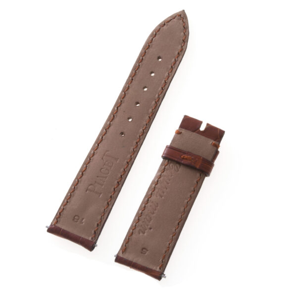 Piaget brown alligator strap (18x16)