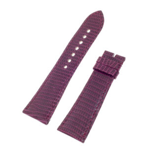 Cartier purple lizard strap (24mm x 19mm)