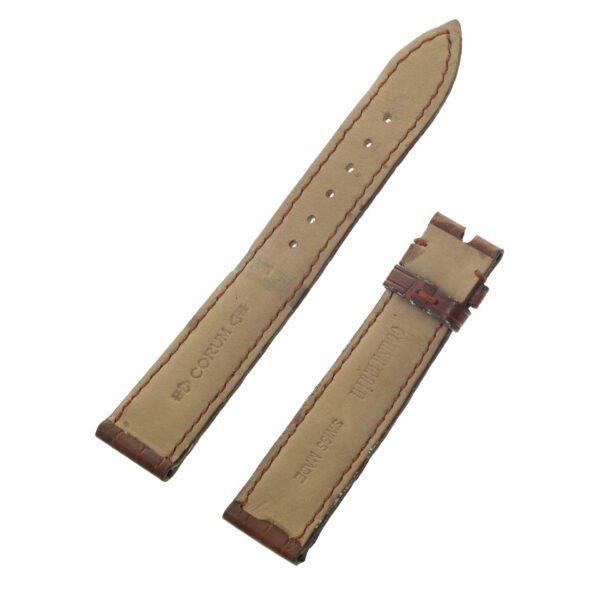 Corum brown alligator strap (18mm x 16mm)