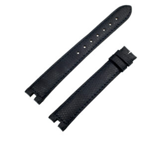 Cartier black lizard strap (16mm x 14mm)