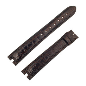 Cartier brown crocodile strap (16mm x 14mm)