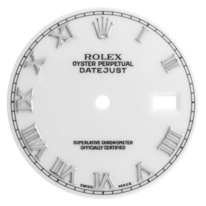 Rolex Datejust white Roman numeral dial