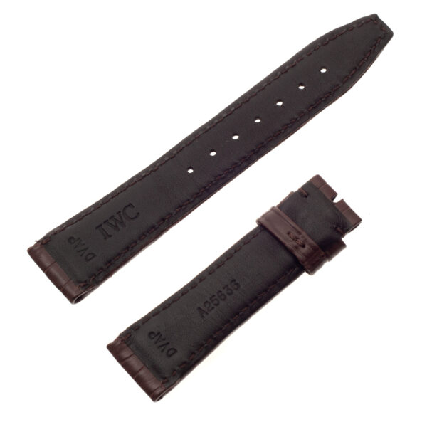 IWC brown alligator strap (18x16)