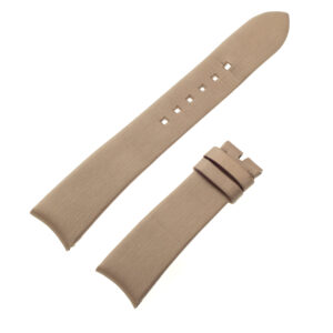 Harry Winston taupe satin strap (19x16)