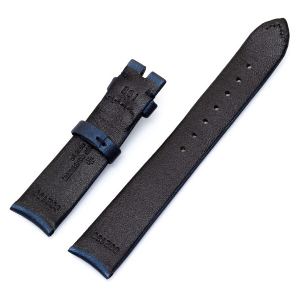 Vacheron constantin navy blue satin watch strap (16mm x 14mm)