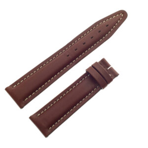 TAG Heuer brown calfskin strap with white stitching 20 x 18 (FC8001)