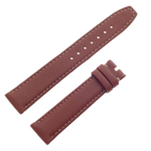 TAG Heuer tan calfskin strap with white stitching 18 x 16.5 (FC8124)