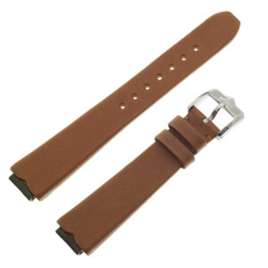 TAG Heuer tan calfskin strap with TAG Heuer tang buckle 17 x 14 (BC0802)