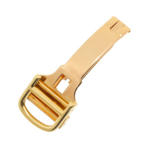 Cartier deployant buckle in 18k rose and yellow gold