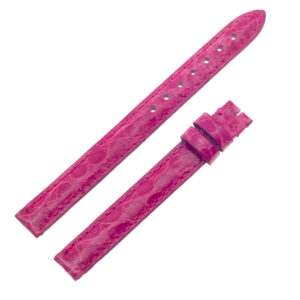 Cartier pink crocodile strap (10.5mm x 10.5mm)