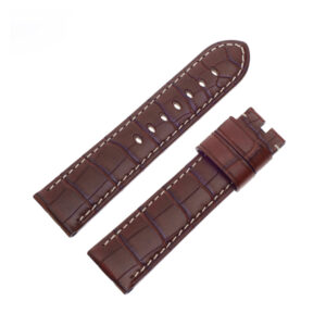 Panerai Brown Alligator Band With White Stitching (24mmx22mm)