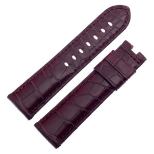 Panerai Burgundy Alligator Strap (24mmx22mm)