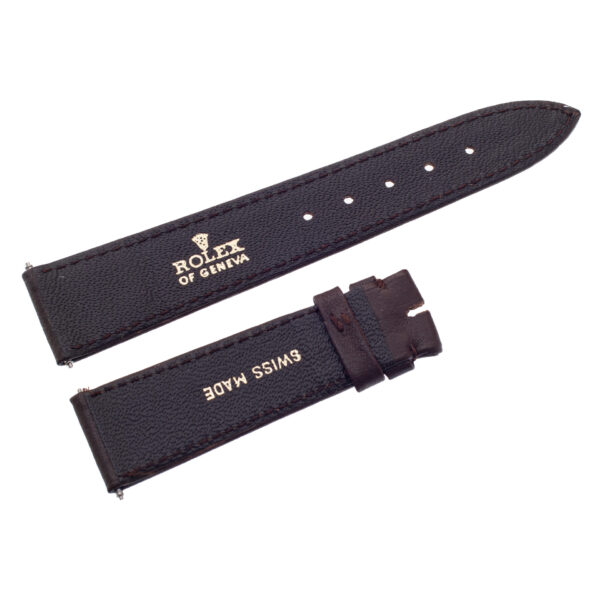 Rolex brown leather strap 18mm x 16mm