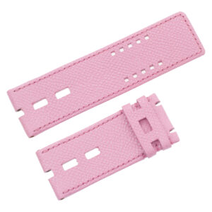 Roger Dubuis baby pink leather strap for Roger Dubuis Too Much at 28mm x 27mm