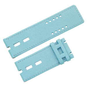 Roger Dubuis baby blue leather strap for Roger Dubuis Too Much at 28mm x 27mm