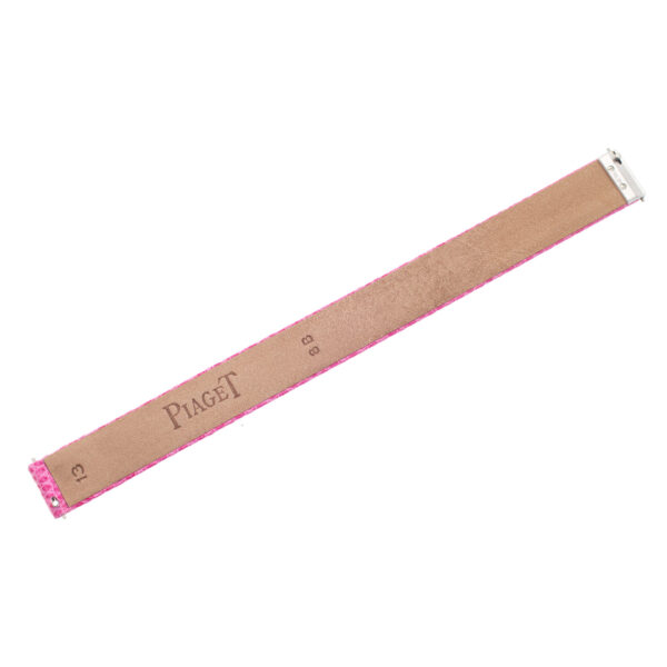 Piaget "Miss Protocole" pink lizard strap (13mm x 13mm) 5.75" long