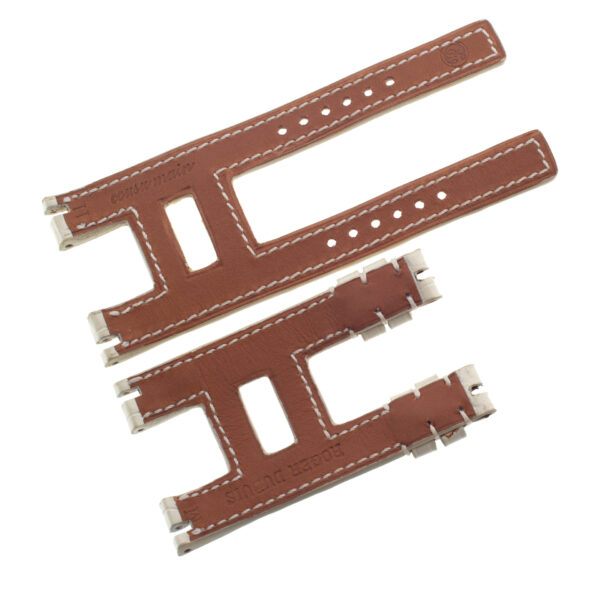 Roger Dubuis cream alligator strap for Roger Dubuis "Follow Me" at 11mm x 11mm