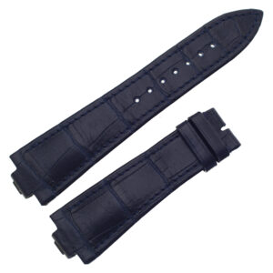 Ulysse Nardin navy blue alligator strap 23mm x 18mm