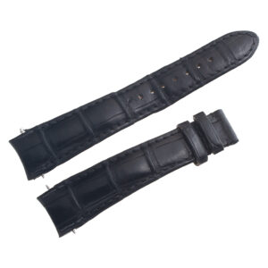 Glashutte Black Alligator Strap 19mm x 16mm for tang buckle