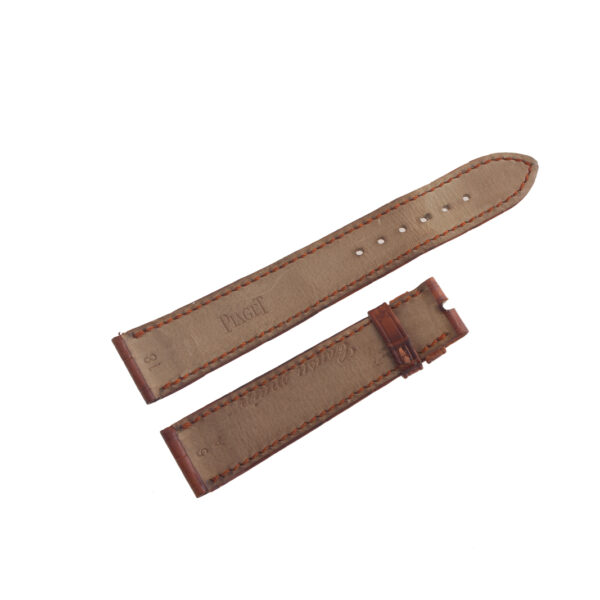 Piaget Brown Alligator Strap 18mm x 16mm for tang buckle