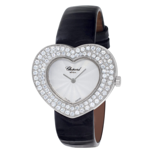 Chopard Heart 5631 18k White Gold Mother of Pearl dial 32mm Quartz watch